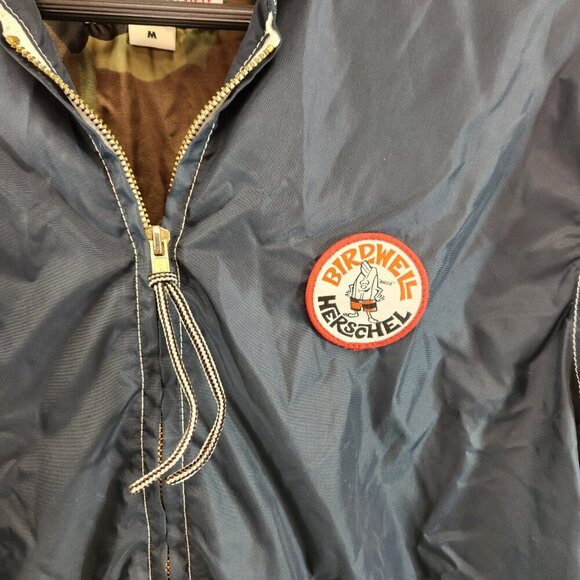 Birdwell x Herschel Newport Surfnyl Surf Jacket Mens Size Medium - Picture 2 of 9